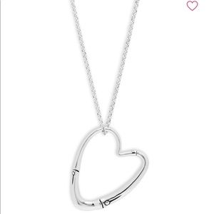 John Hardy Bamboo heart necklace